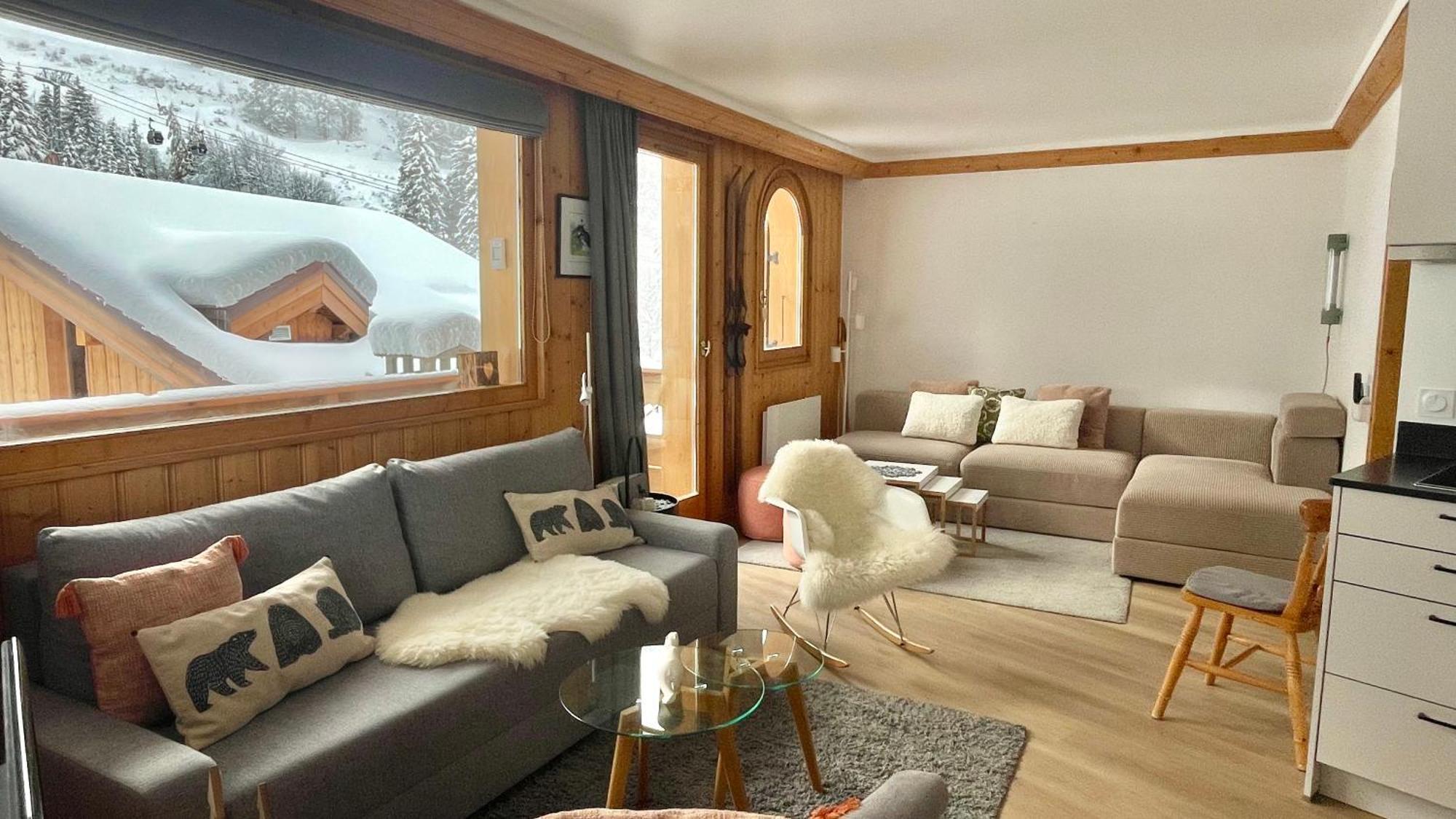 Meribel Centre La Chaudanne, Real Ski In And Out, 3 Bedrooms 2 Bathrooms Newly Renovated, Chalet L'Eperviere Экстерьер фото