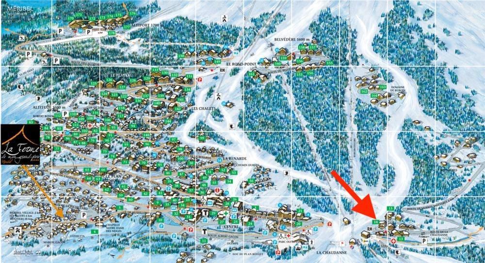 Meribel Centre La Chaudanne, Real Ski In And Out, 3 Bedrooms 2 Bathrooms Newly Renovated, Chalet L'Eperviere Экстерьер фото